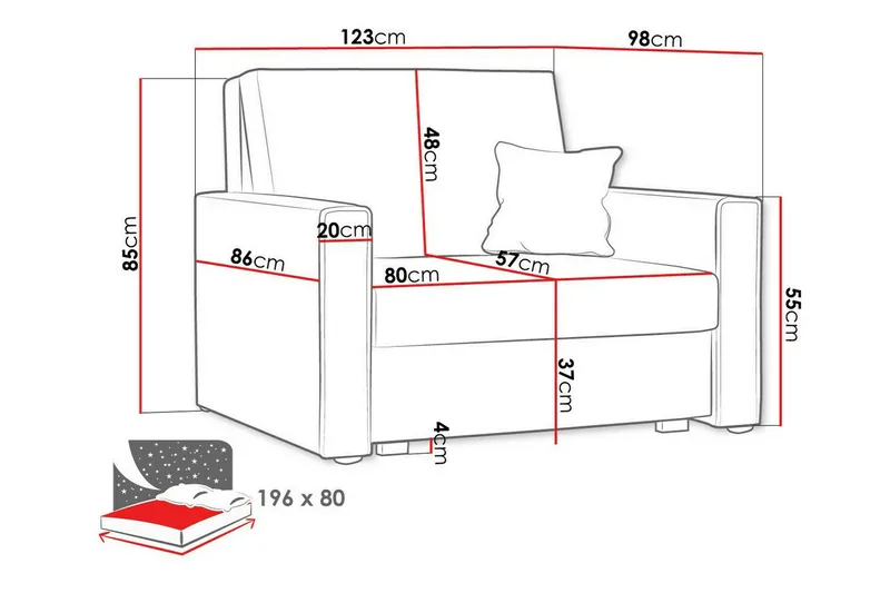Denegal Bäddfåtölj Dark yellow - Products - Möbler - Fåtölj & stolar - Fåtölj - Bäddfåtölj