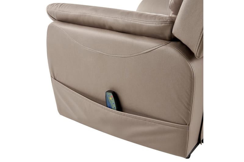 Elektrisk reclinerfåtölj Glorie Grå - Grå - Products - Möbler - Fåtölj & stolar - Fåtölj - Massagestol & massagefåtölj