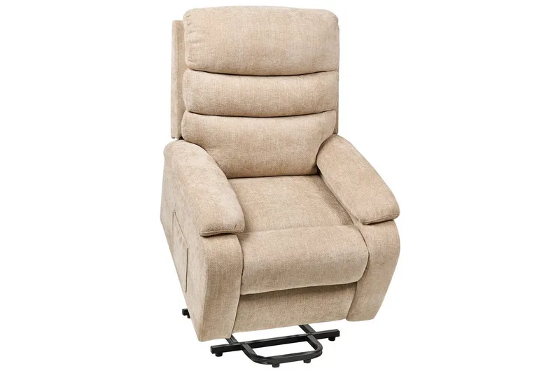 Elektrisk reclinerfåtölj Rise Beige - Beige - Products - Möbler - Fåtölj & stolar - Fåtölj - Biofåtölj & reclinerfåtölj