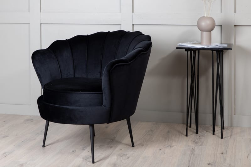 Fåtölj Calais - Svart - Products - Möbler - Fåtölj & stolar - Fåtölj