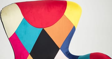 Fåtölj flerfärgad - Lucille - Products - Möbler - Fåtölj & stolar - Fåtölj - Öronlappsfåtölj