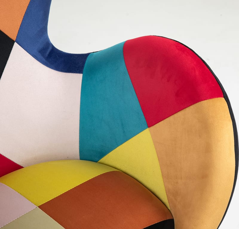 Fåtölj flerfärgad - Lucille - Products - Möbler - Fåtölj & stolar - Fåtölj - Öronlappsfåtölj