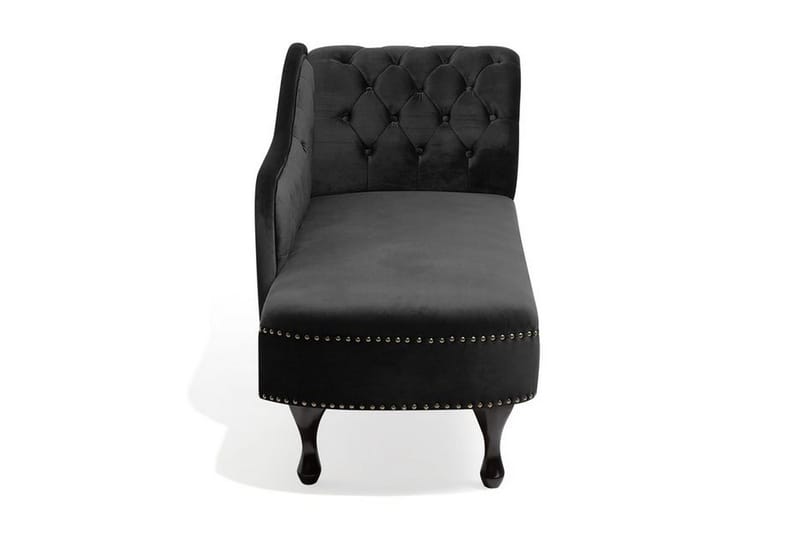 Nimes Schäslong - Svart - Products - Möbler - Fåtölj & stolar - Fåtölj - Liggfåtölj