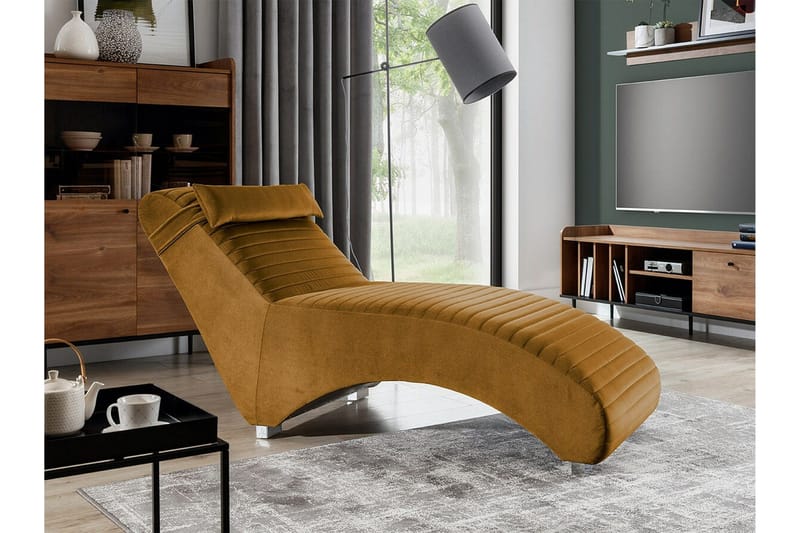 Staffin Liggfåtölj 73 cm Yellow - Products - Möbler - Fåtölj & stolar - Fåtölj - Liggfåtölj