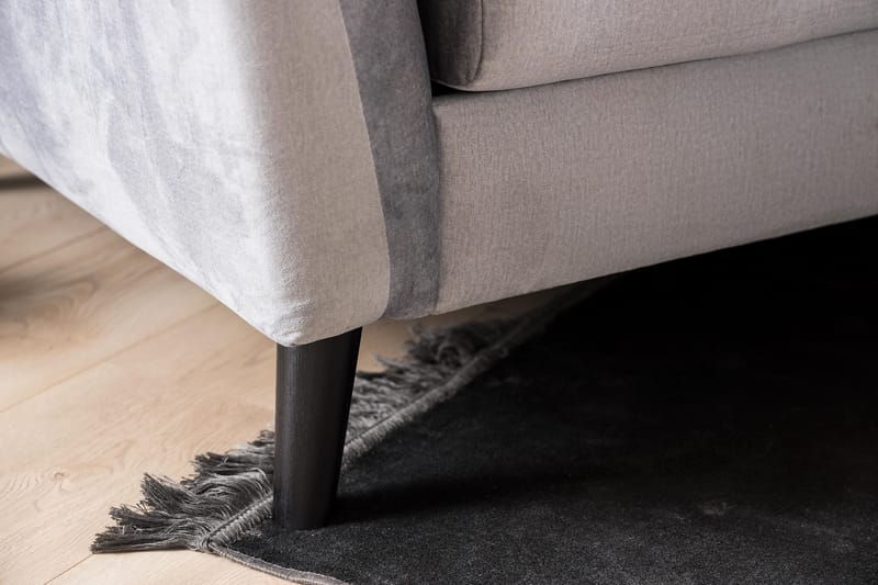 Trend Fåtölj - Ljusgrå Sammet - Products - Möbler - Fåtölj & stolar - Fåtölj