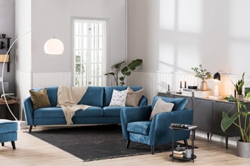 Trend Fåtölj - Midnattsblå Sammet - Products - Möbler - Fåtölj & stolar - Fåtölj