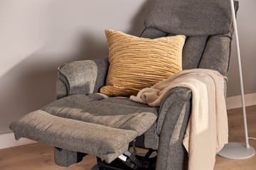 Umeå Fåtölj Snurr & Gung - Tyg Grå - Products - Möbler - Fåtölj & stolar - Fåtölj - Biofåtölj & reclinerfåtölj