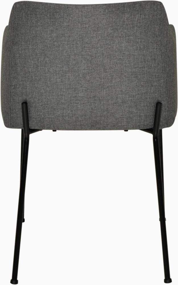 Faron karmstol - Grå/svart - Grå/svart - Products - Möbler - Fåtölj & stolar - Karmstol