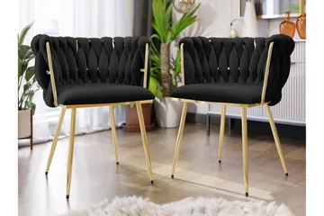 Garrick Karmstol - Svart - Products - Möbler - Fåtölj & stolar - Karmstol