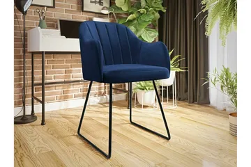 Kintore Matstol - Svart - Products - Möbler - Fåtölj & stolar - Karmstol