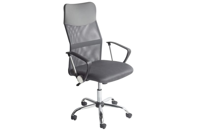 Kontorsstol Design Grå/svart/silver - Grå/svart/silver - Products - Möbler - Fåtölj & stolar - Kontorsstol & skrivbordsstol