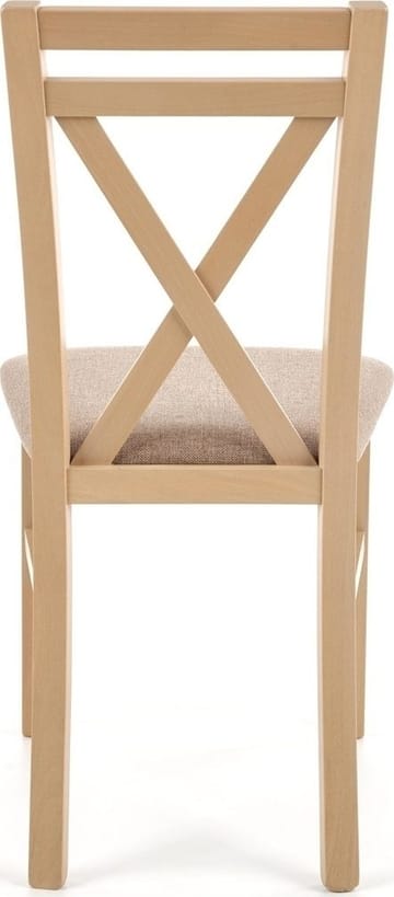 Marstrand matstol - Sonoma ek/beige - Beige - Products - Möbler - Fåtölj & stolar - Matstol & köksstol