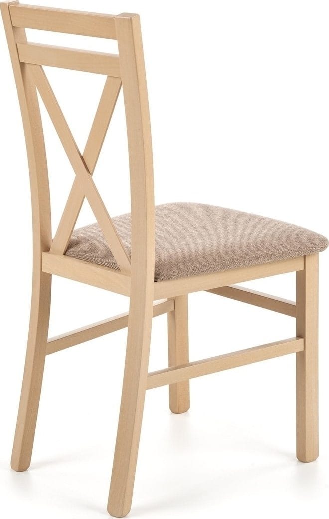 Marstrand matstol - Sonoma ek/beige - Beige - Products - Möbler - Fåtölj & stolar - Matstol & köksstol