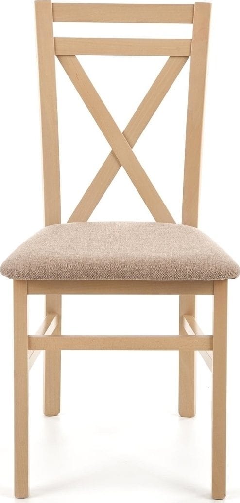 Marstrand matstol - Sonoma ek/beige - Beige - Products - Möbler - Fåtölj & stolar - Matstol & köksstol