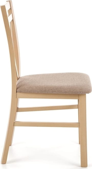 Marstrand matstol - Sonoma ek/beige - Beige - Products - Möbler - Fåtölj & stolar - Matstol & köksstol