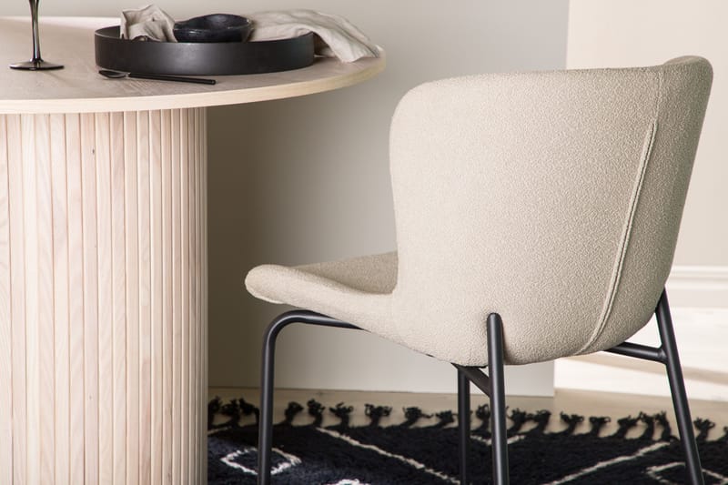 Modesto Matstol - Beige - Products - Möbler - Fåtölj & stolar - Matstol & köksstol
