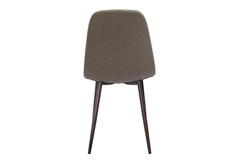 Nibe Matstol - Brun/Metallben Valnöt - Products - Möbler - Fåtölj & stolar - Matstol & köksstol