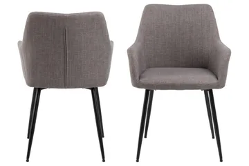 Nielsby Karmstol - Brun - Products - Möbler - Fåtölj & stolar - Karmstol