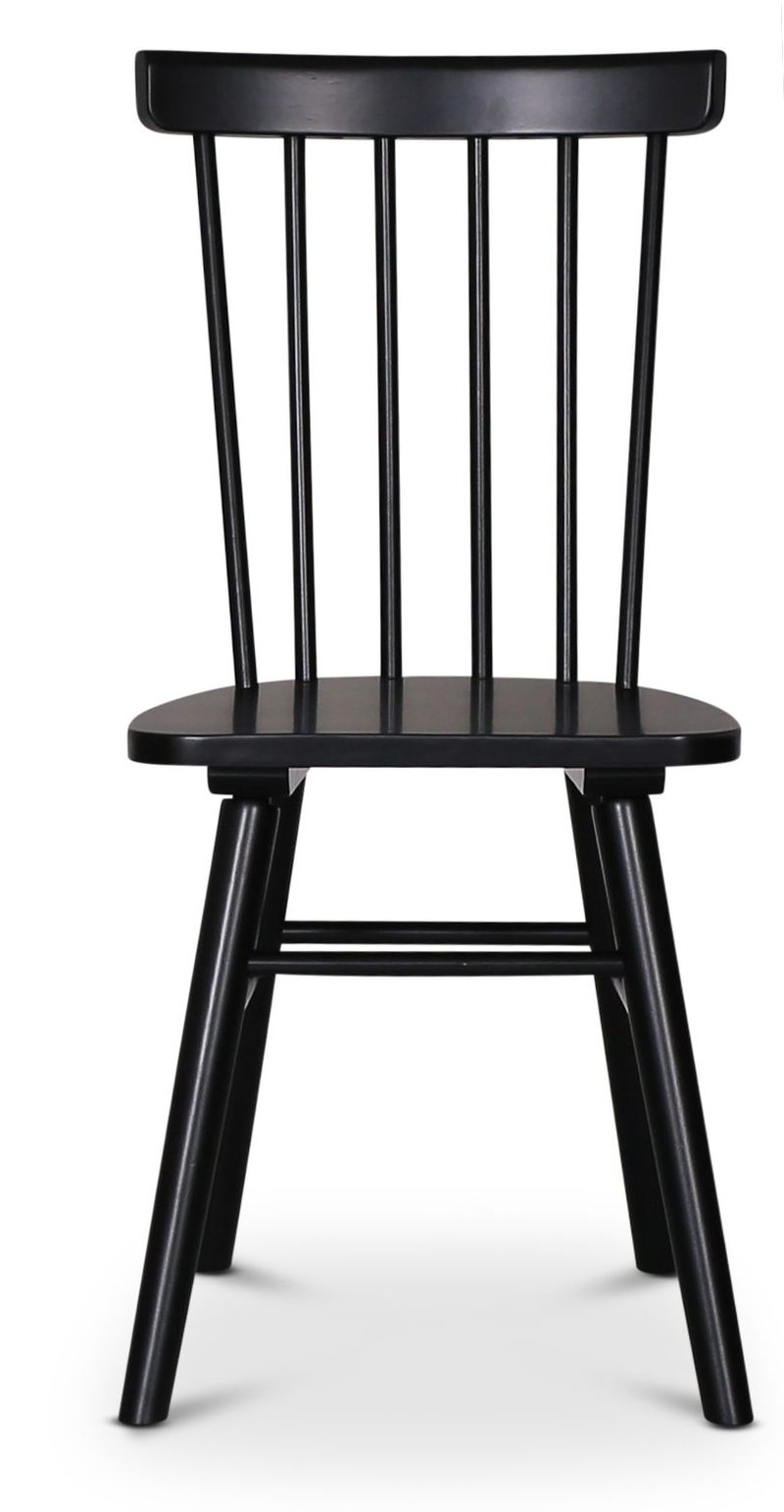 Orust svart pinnstol i klassisk stil - Svart - Products - Möbler - Fåtölj & stolar - Matstol & köksstol