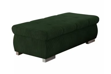 Cerys Fotpall 60 cm - Grön - Products - Möbler - Fåtölj & stolar - Pall & puff - Fotpallar