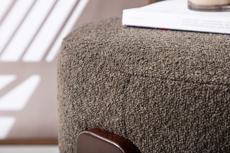 Coffey Sittpuff - Mörkgrå - Products - Möbler - Fåtölj & stolar - Pall & puff - Sittpuff