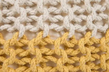 Conrad Sittpuff 50 cm - Gul - Products - Möbler - Fåtölj & stolar - Pall & puff - Sittpuff