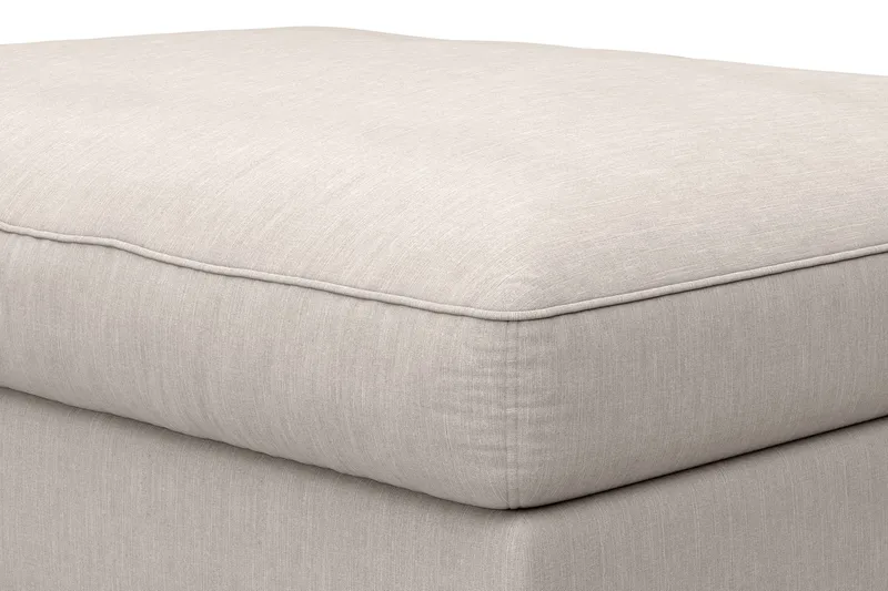 Dubai Fotpall - Beige - Products - Möbler - Fåtölj & stolar - Pall & puff - Fotpallar