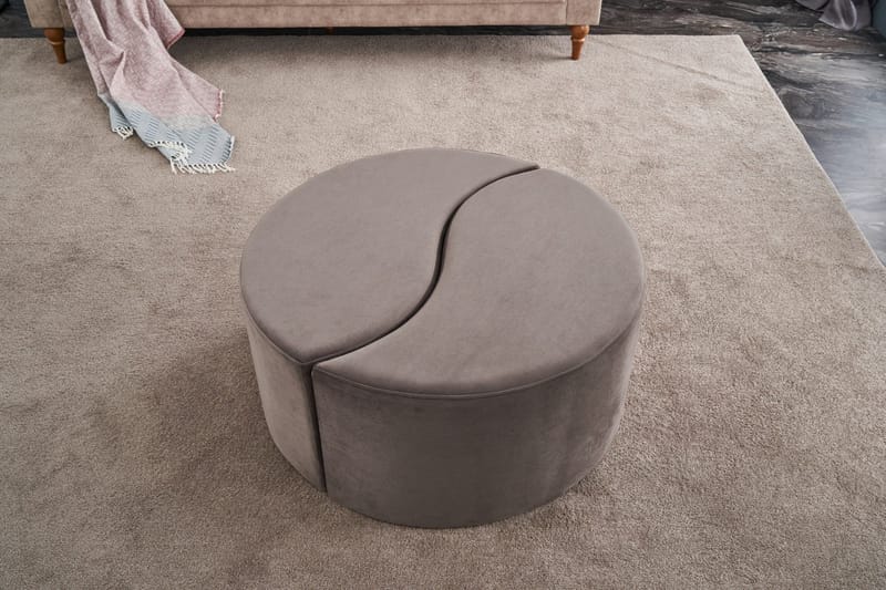 Etormay Sittpuff - Mink - Products - Möbler - Fåtölj & stolar - Pall & puff - Sittpuff