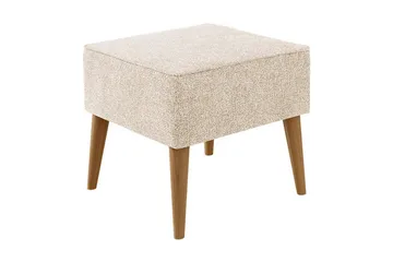 Fotpall LORD - Beige - Products - Möbler - Fåtölj & stolar - Pall & puff - Fotpallar