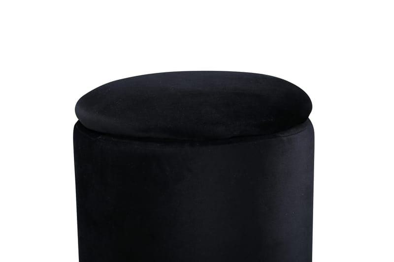 Limpen Sittpuff - Svart - Products - Möbler - Fåtölj & stolar - Pall & puff - Sittpuff