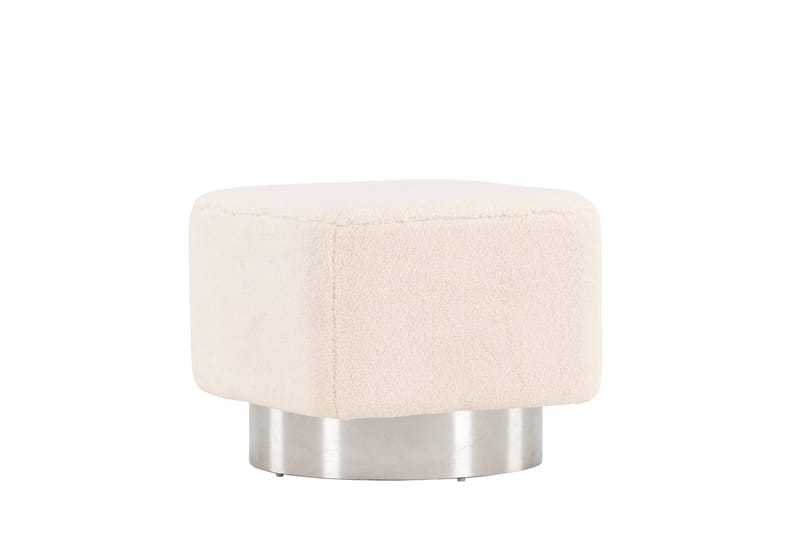 Newton Fotpall - Offwhite - Products - Möbler - Fåtölj & stolar - Pall & puff - Fotpallar