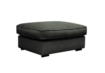Rossita lyx Fotpall - Mörkgrön Manchester - Products - Möbler - Fåtölj & stolar - Pall & puff - Fotpallar