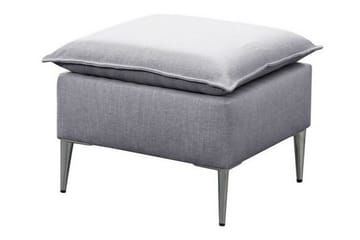 Staffin Fotpall 50 cm Light grey/Dark grey - Products - Möbler - Fåtölj & stolar - Pall & puff - Fotpallar