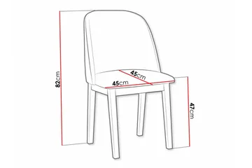 Patrickswell Matstol - Brun - Products - Möbler - Fåtölj & stolar - Matstol & köksstol