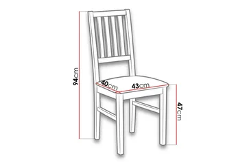 Patrickswell Matstol - Grön - Products - Möbler - Fåtölj & stolar - Matstol & köksstol