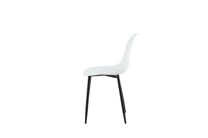 Polar Matstol - Vit/Svart - Products - Möbler - Fåtölj & stolar - Matstol & köksstol