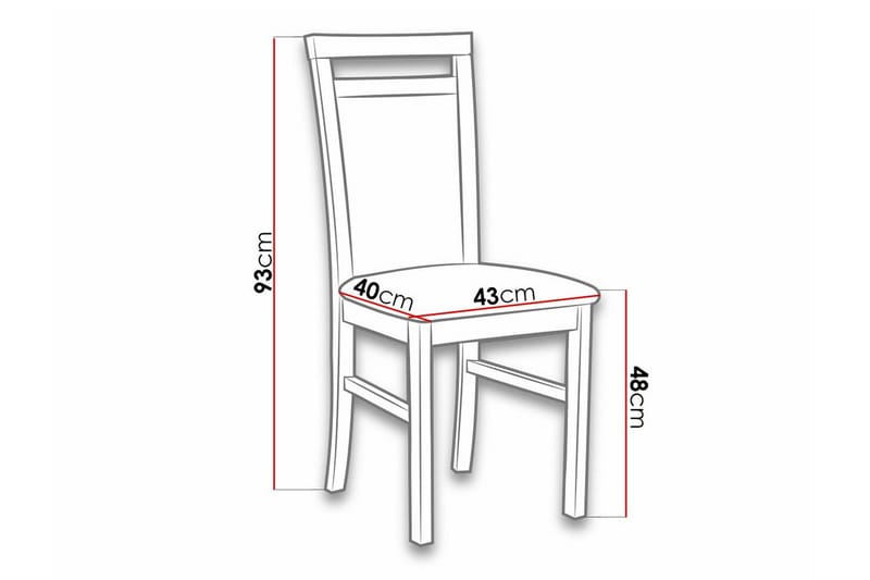 Roma Matstol - Brun - Products - Möbler - Fåtölj & stolar - Matstol & köksstol