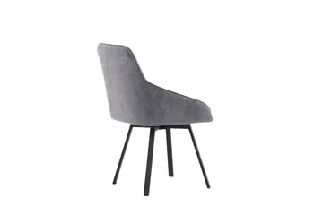 Rosie Matstol - Grå - Products - Möbler - Fåtölj & stolar - Matstol & köksstol