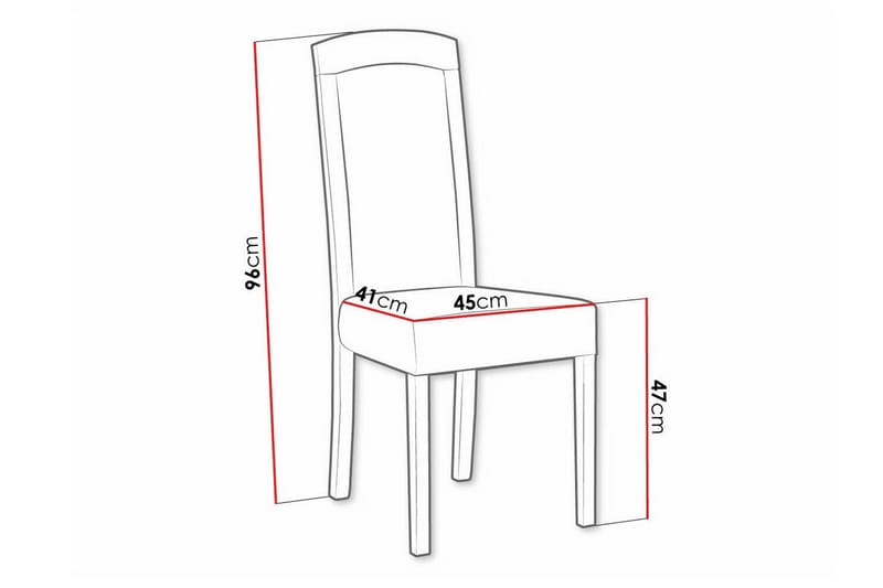 Rowden Matstol - Mörkgrå - Products - Möbler - Fåtölj & stolar - Matstol & köksstol