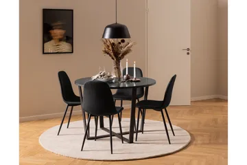 Salaman Matstol - Svart - Products - Möbler - Fåtölj & stolar - Matstol & köksstol