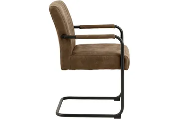 Salini Karmstol - Brun - Products - Möbler - Fåtölj & stolar - Karmstol