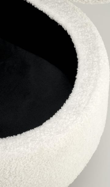 Sittbänk med förvaring offwhite 120 cm bred - Offwhite/svart - Products - Möbler - Fåtölj & stolar - Sittbänk