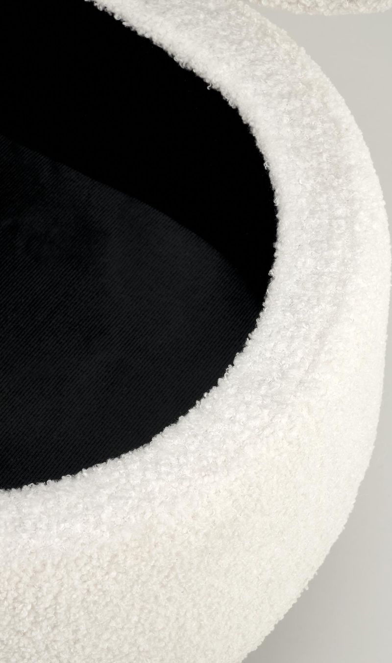 Sittbänk med förvaring offwhite 120 cm bred - Offwhite/svart - Products - Möbler - Fåtölj & stolar - Sittbänk