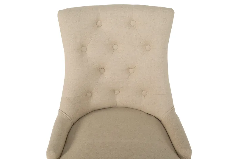Viktoria Matstol med Nitar - Beige/Vintage - Products - Möbler - Fåtölj & stolar - Matstol & köksstol