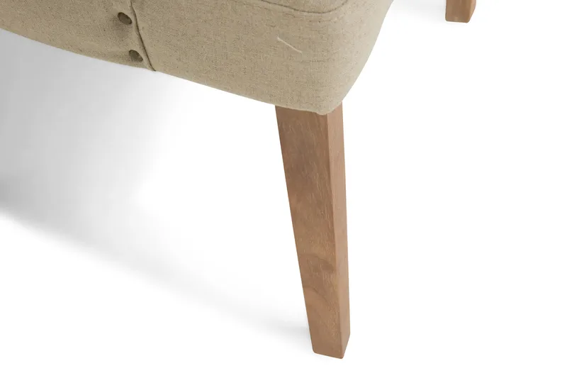 Viktoria Matstol med Nitar - Beige/Vintage - Products - Möbler - Fåtölj & stolar - Matstol & köksstol
