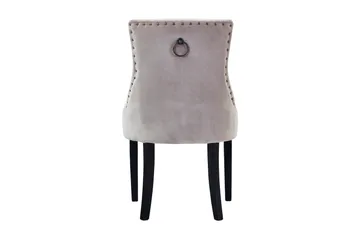 Viktoria Matstol Sammet - Sand / Beige - Products - Möbler - Fåtölj & stolar - Matstol & köksstol