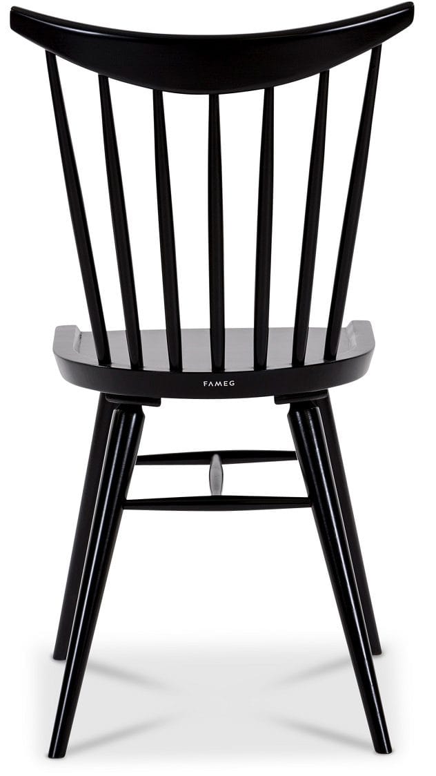 Wasa Pinnstol - Svart - Svart - Products - Möbler - Fåtölj & stolar - Matstol & köksstol