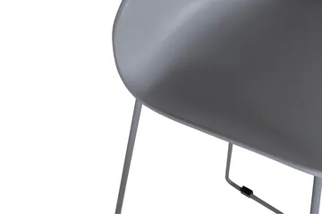 Wave Barstol - Grå/Grå - Products - Möbler - Fåtölj & stolar - Barstol & barpall