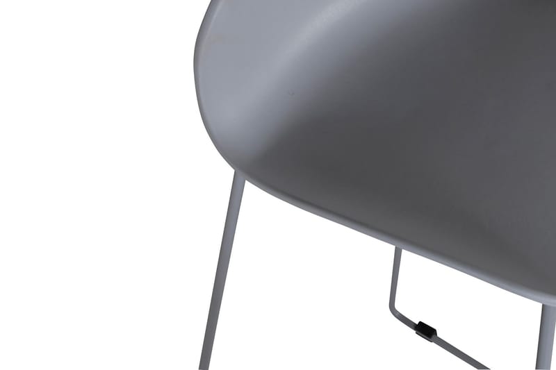 Wave Barstol - Grå/Grå - Products - Möbler - Fåtölj & stolar - Barstol & barpall