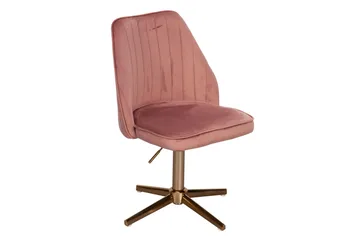 Willowdale Kontorsstol - Rosa/Guld - Products - Möbler - Fåtölj & stolar - Kontorsstol & skrivbordsstol